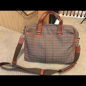 Coach briefcase